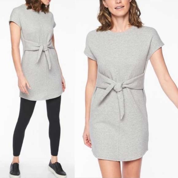 Athleta Heather Grey Embrace Dress Tunic S - Picture 1 of 6